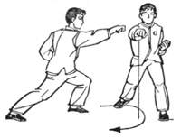 Уроки кунг-фу: удар разноименным кулаком